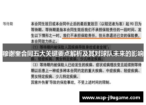 穆谢奎合同五大关键要点解析及其对球队未来的影响